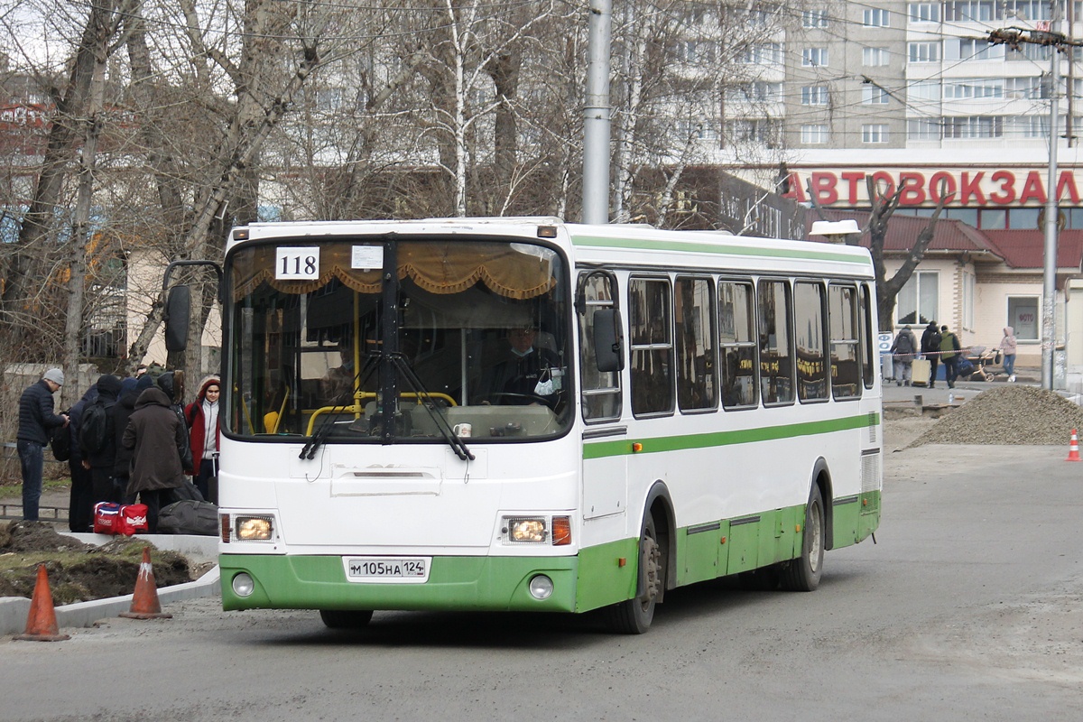 Красноярский край, ЛиАЗ-5256.36-01 № М 105 НА 124