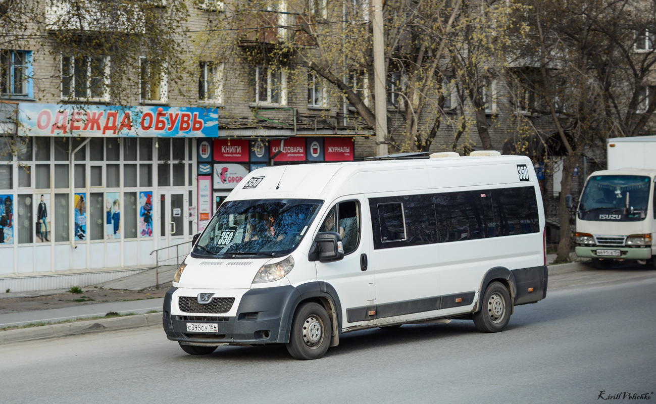 Новосибирская область, Промтех-22437* (Peugeot Boxer) № С 395 СУ 154