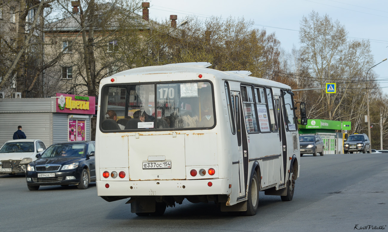 Новосибирская область, ПАЗ-4234-04 № Е 337 ОС 154