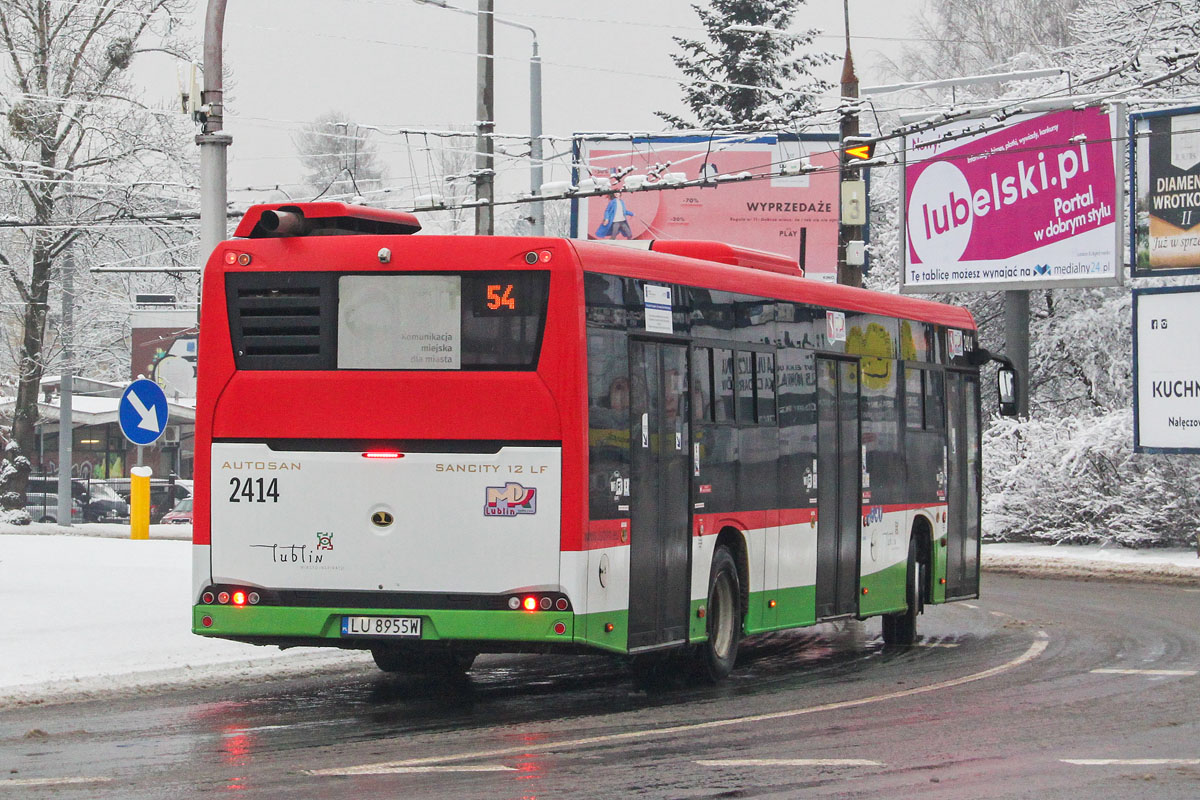 Польша, Autosan M12LF № 2414