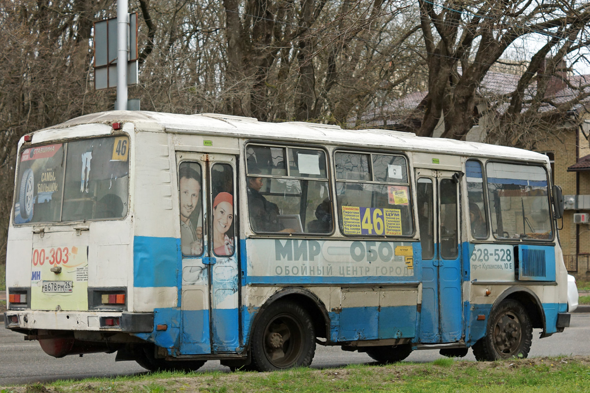 Ставропольский край, ПАЗ-32051 № В 678 РМ 26