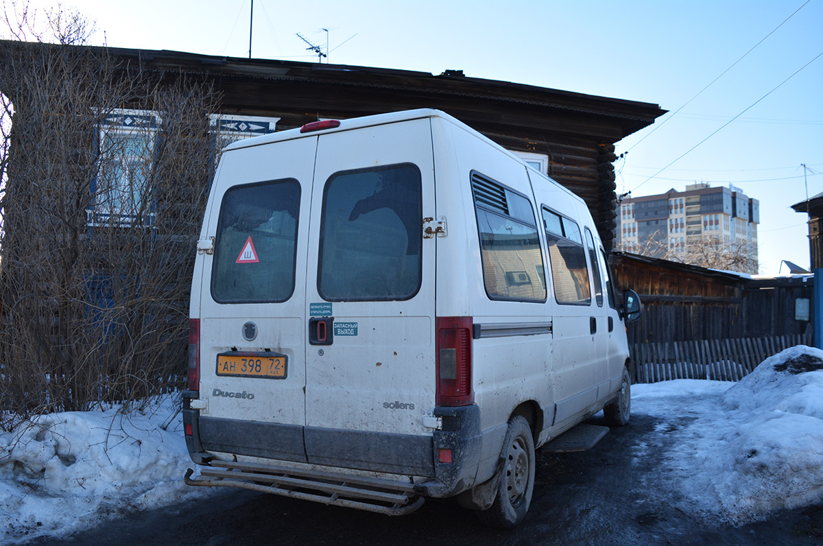 Тюменская область, FIAT Ducato 244 CSMMC, -RT № АН 398 72