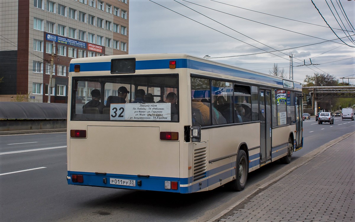 Владимирская область, Mercedes-Benz O405N2 № Р 011 РУ 33