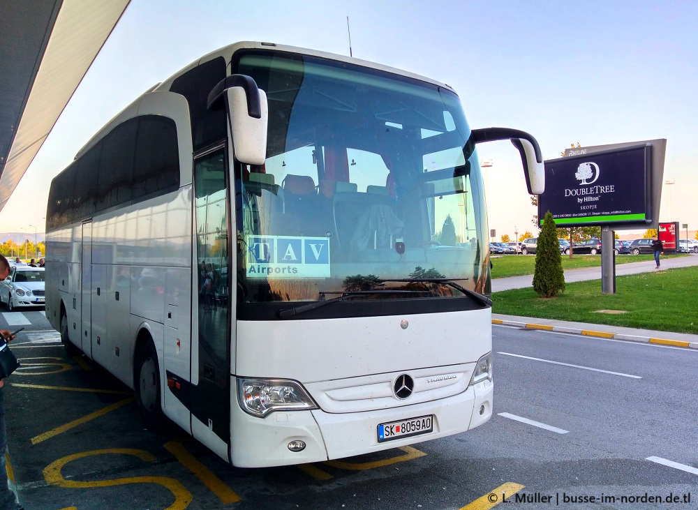 Северная Македония, Mercedes-Benz Travego II 15SHD facelift № SK 8059 AO