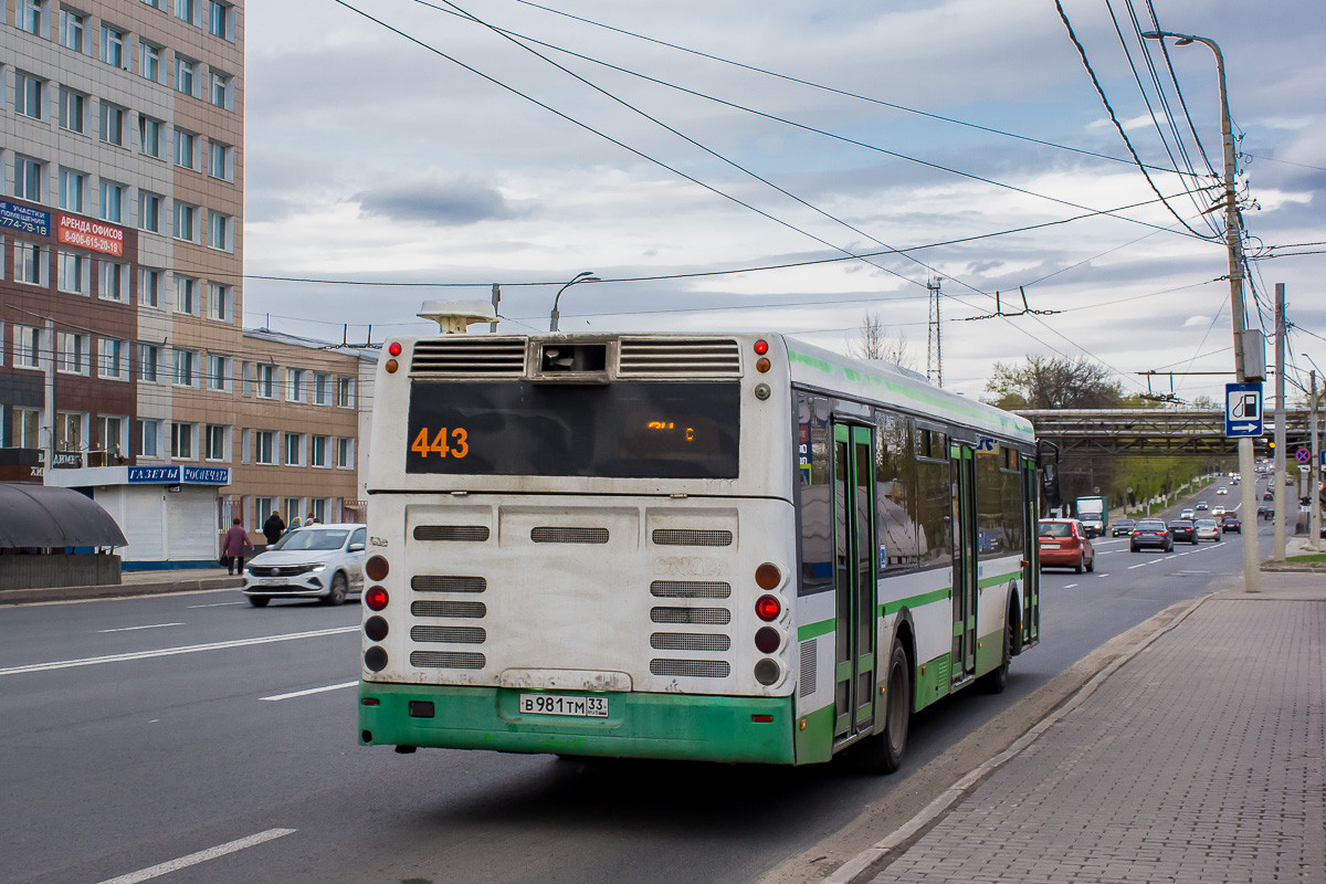 Владимирская область, ЛиАЗ-5292.21 № 443