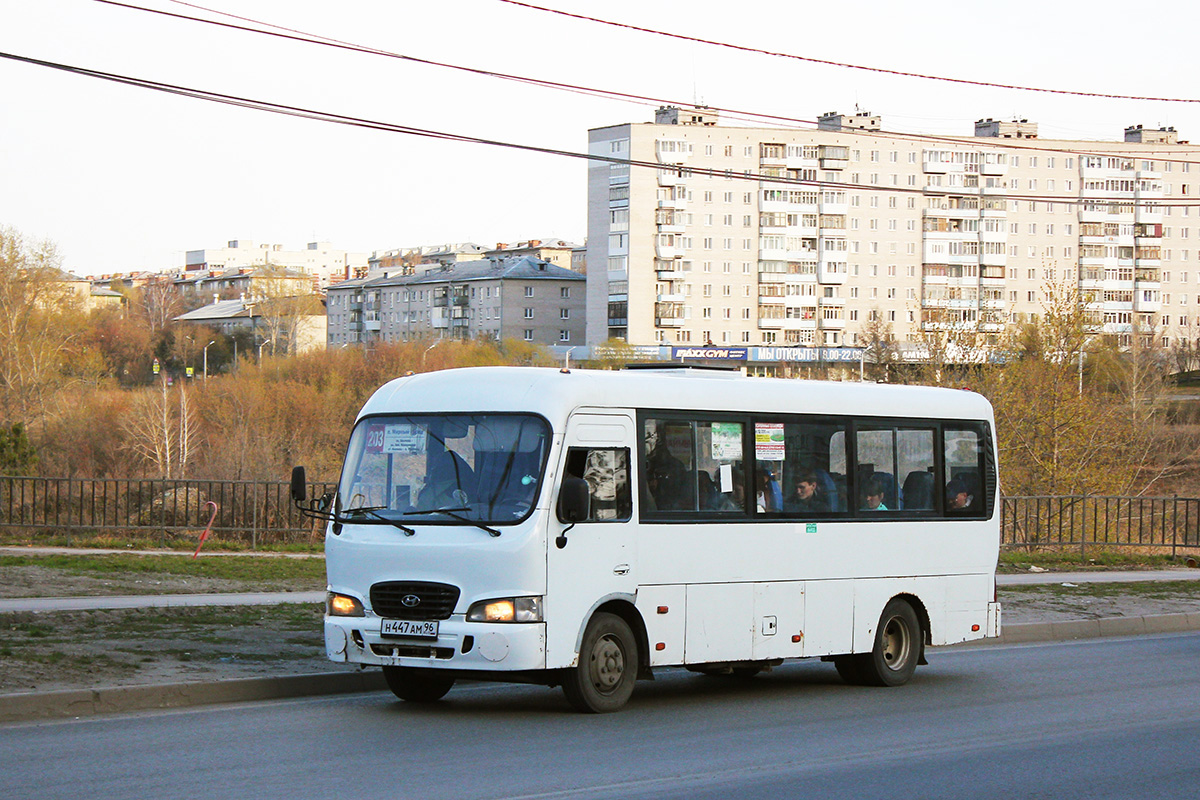 Свердловская область, Hyundai County LWB (ТагАЗ) № Н 447 АМ 96