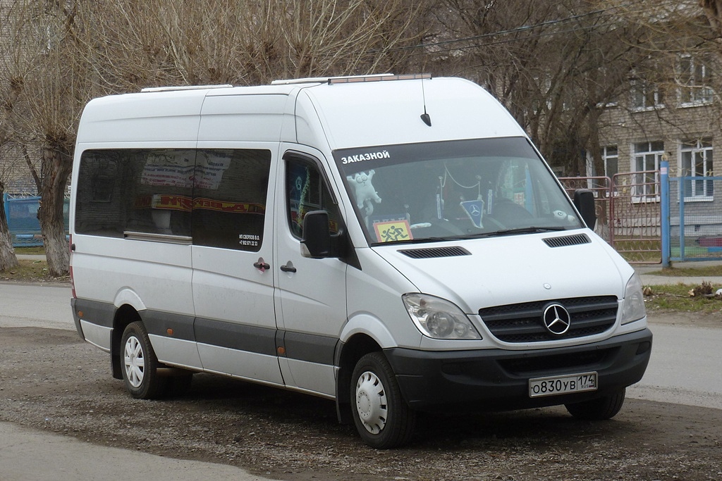 Свердловская область, Mercedes-Benz Sprinter W906 416CDI № О 830 УВ 174