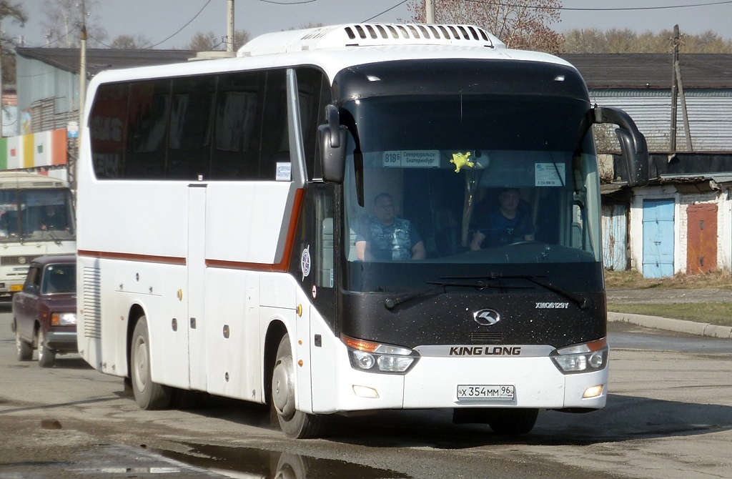 Свердловская область, King Long XMQ6129Y № Х 354 ММ 96