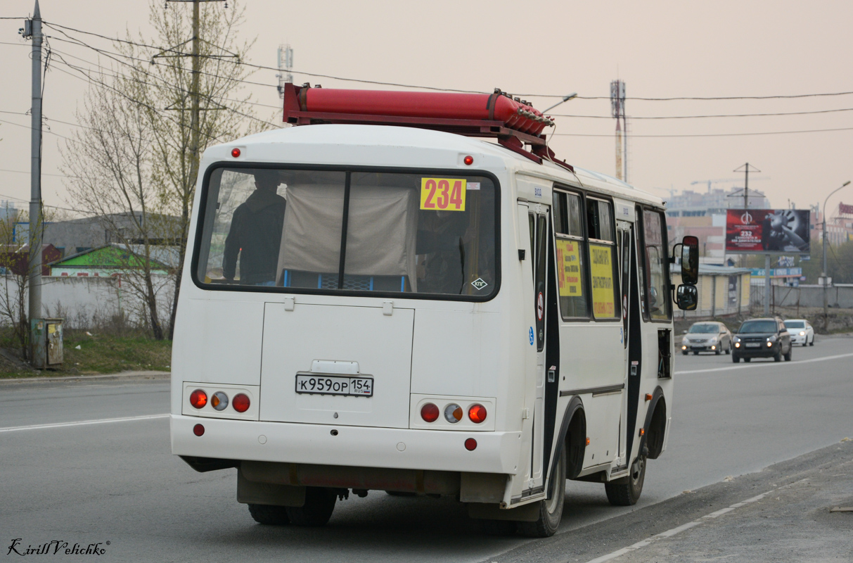 Новосибирская область, ВСА3033 (ПАЗ-32054) № К 959 ОР 154