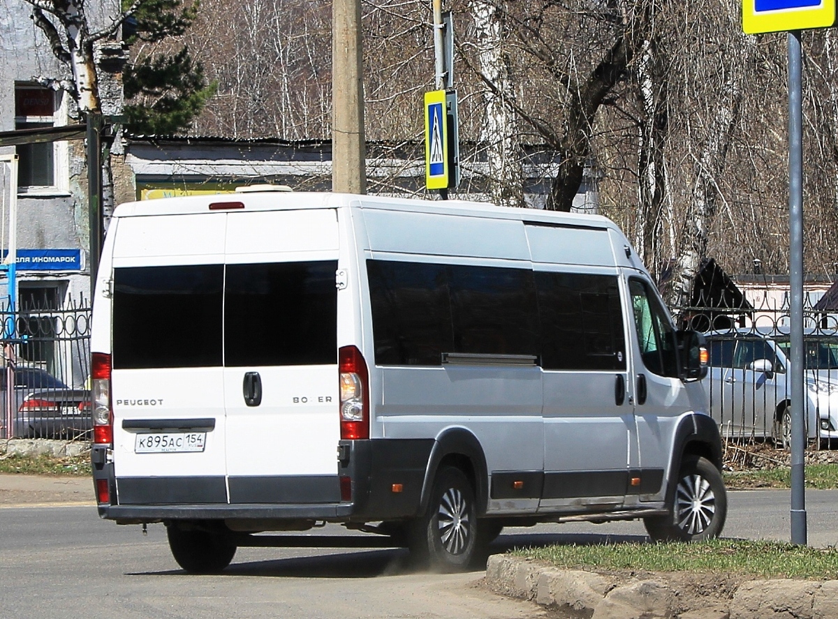 Новосибирская область, Нижегородец-2227SK (Peugeot Boxer) № К 895 АС 154