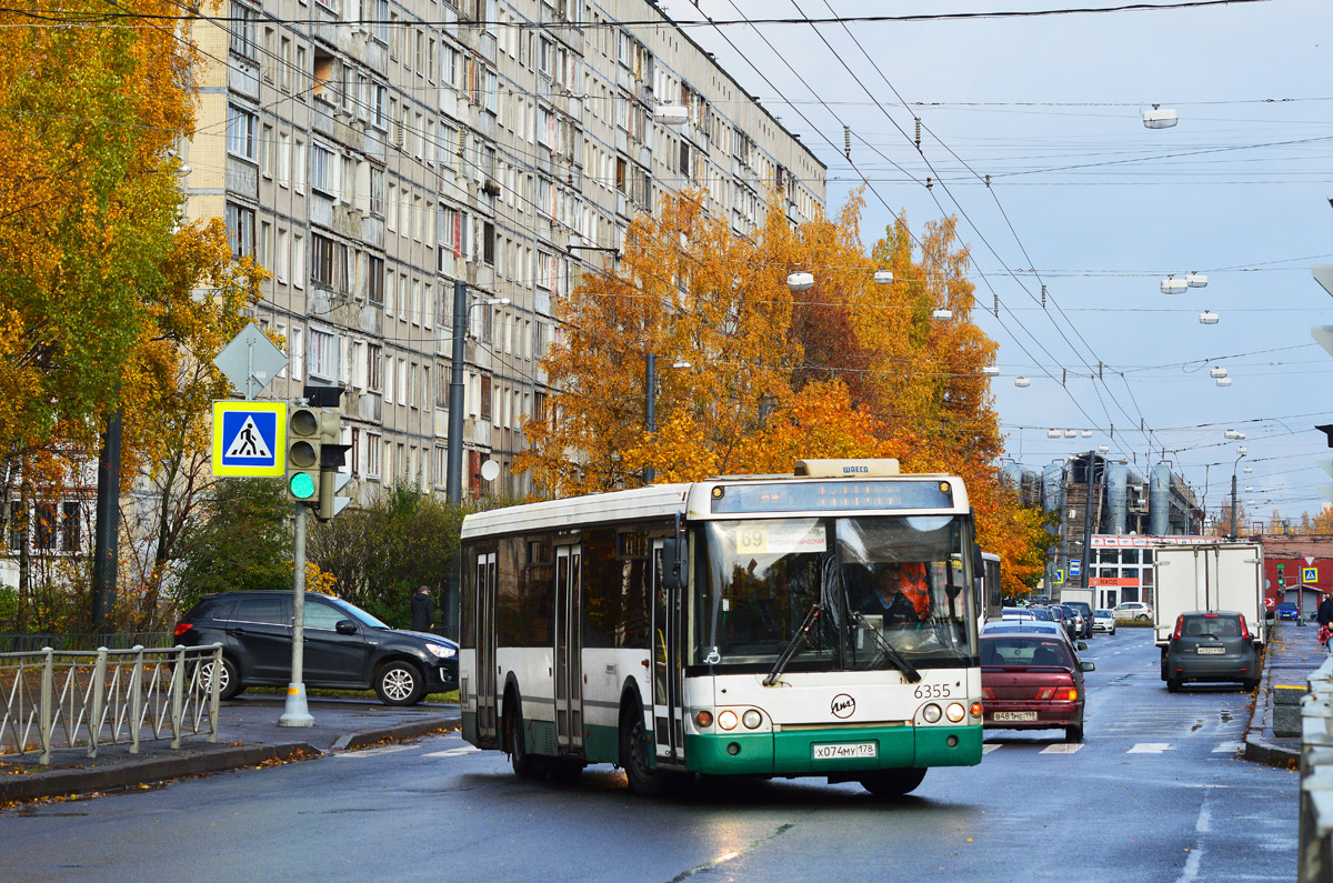 Санкт-Петербург, ЛиАЗ-5292.20 № 6355