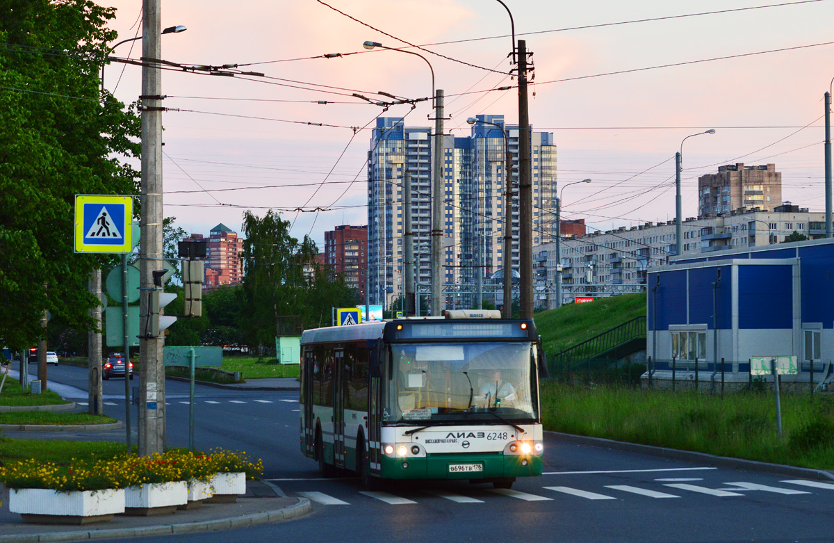 Санкт-Петербург, ЛиАЗ-5292.60 № 6248