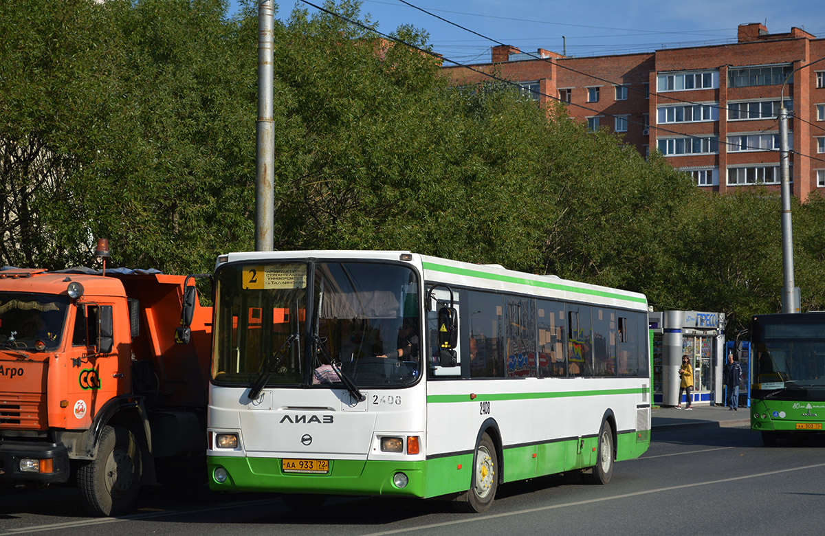 Тюменская область, ЛиАЗ-5293.54 № 2408