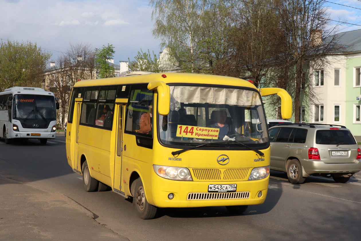 Московская область, Higer KLQ6728G № К 543 СА 750