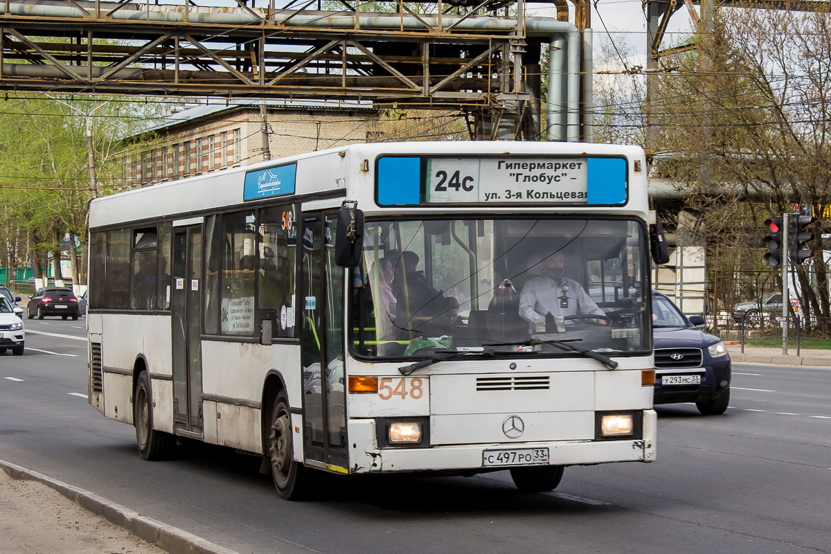 Владимирская область, Mercedes-Benz O405N2 № 548