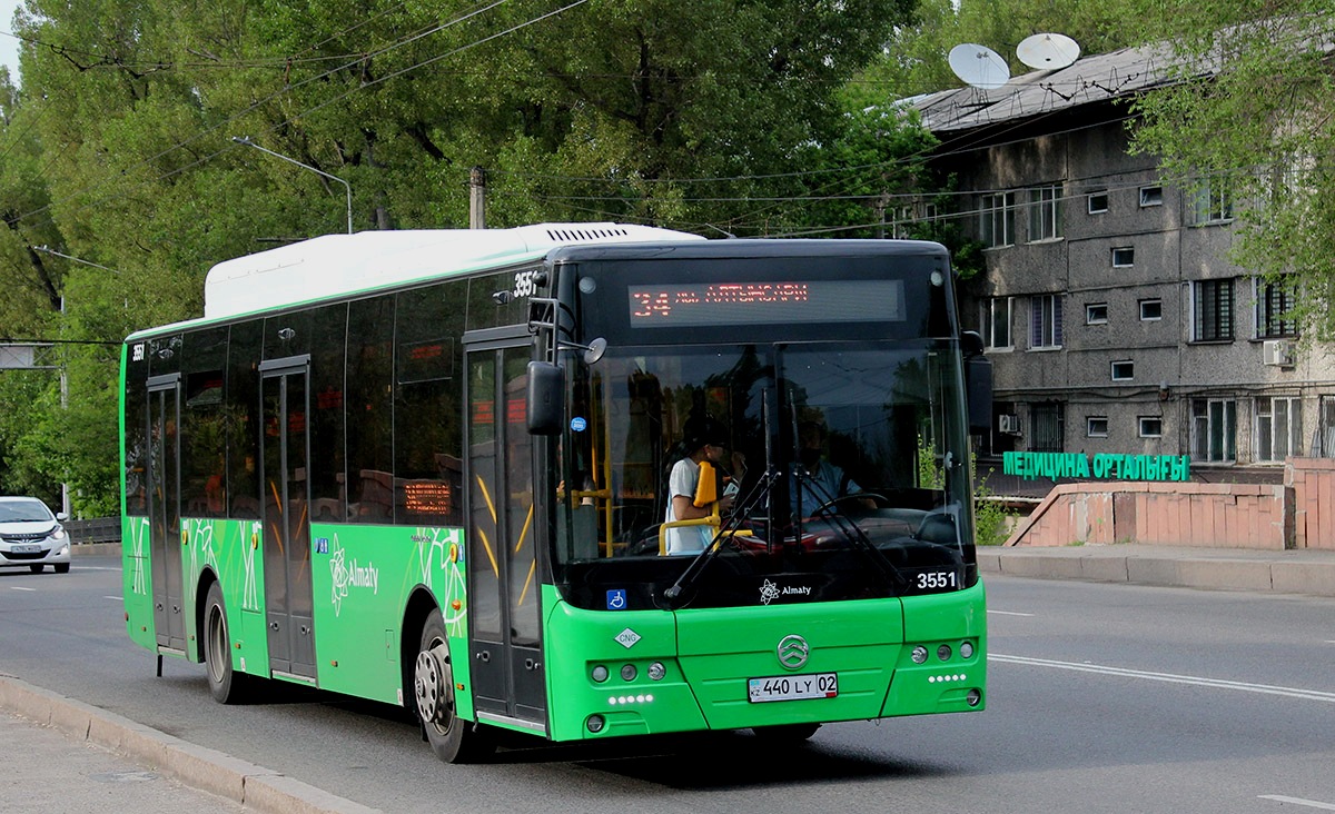 Алматы, Golden Dragon XML6125CN (Hyundai Trans Auto) № 3551