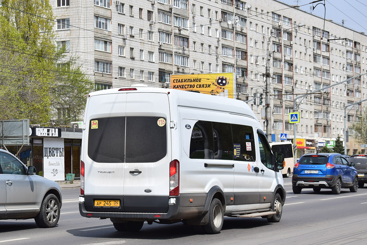Волгоградская область, Ford Transit FBD [RUS] (Z6F.ESG.) № АР 245 34