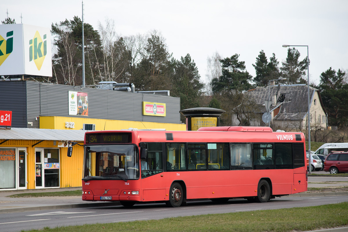 Литва, Volvo 7700 № 754