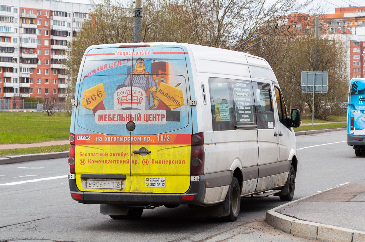 Санкт-Петербург, БТД-2219 (Volkswagen Crafter) № В 906 ВС 178