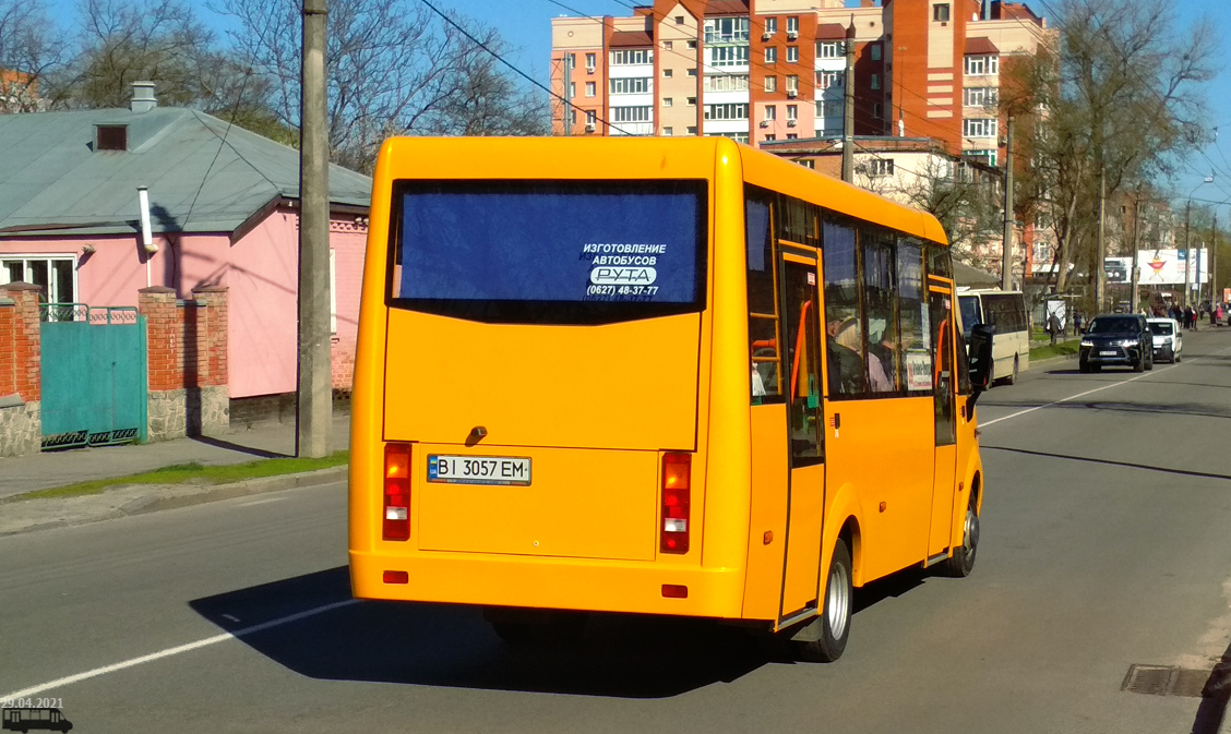 Полтавская область, Рута 25 № BI 3057 EM