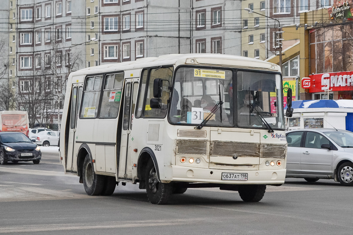 Архангельская область, ПАЗ-320540-22 № 3021