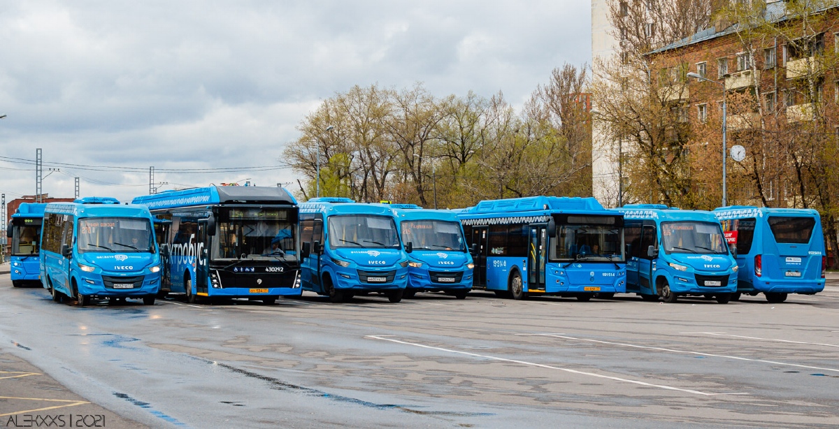 Moskau — Bus stations