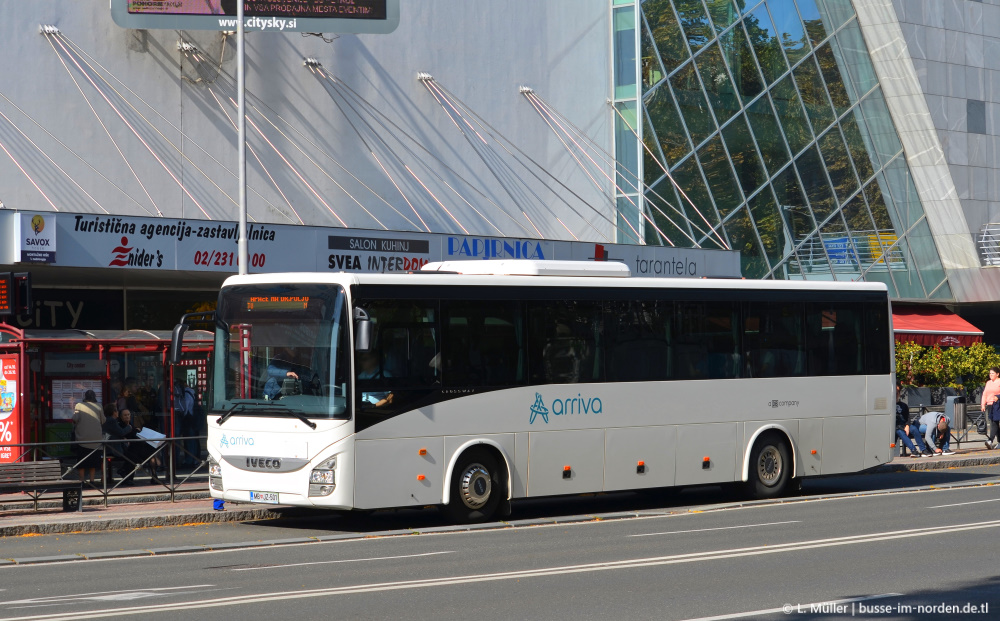 Slovenia, IVECO Crossway LINE 12M # 1501