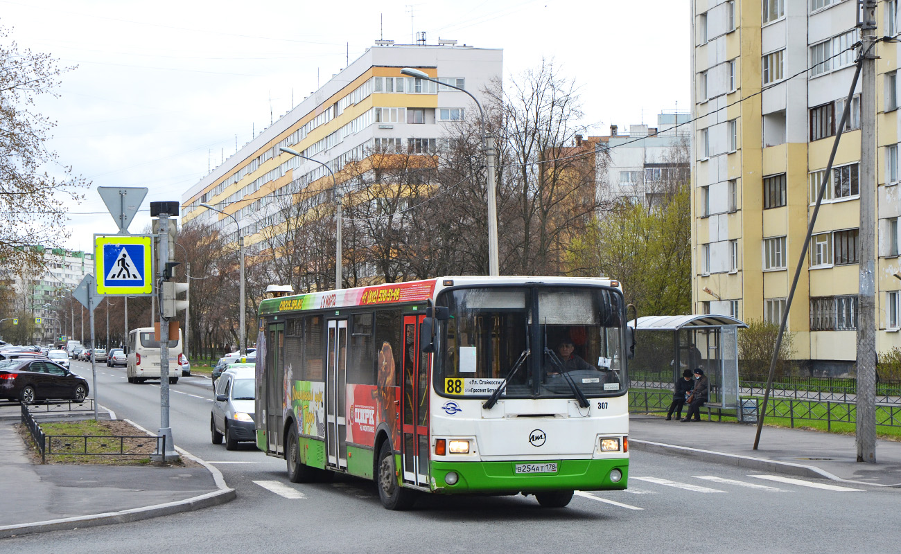 Санкт-Петербург, ЛиАЗ-5293.53 № 307