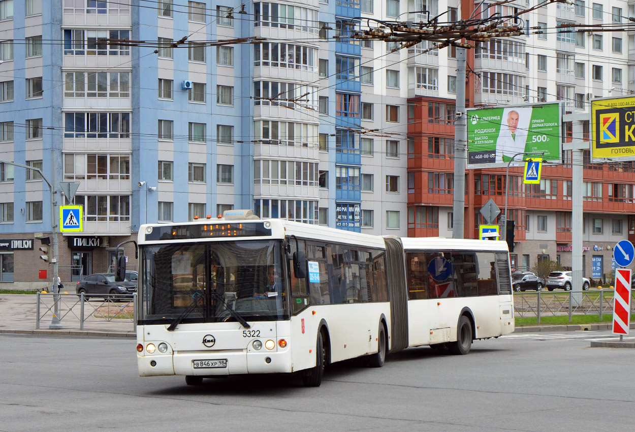 Санкт-Пецярбург, ЛиАЗ-6213.20 № 5322