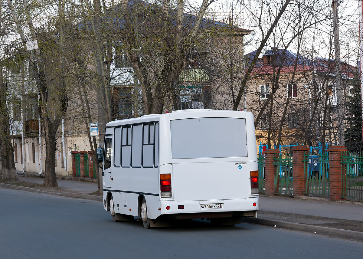 Башкортостан, ПАЗ-320302-08 № А 745 НУ 702