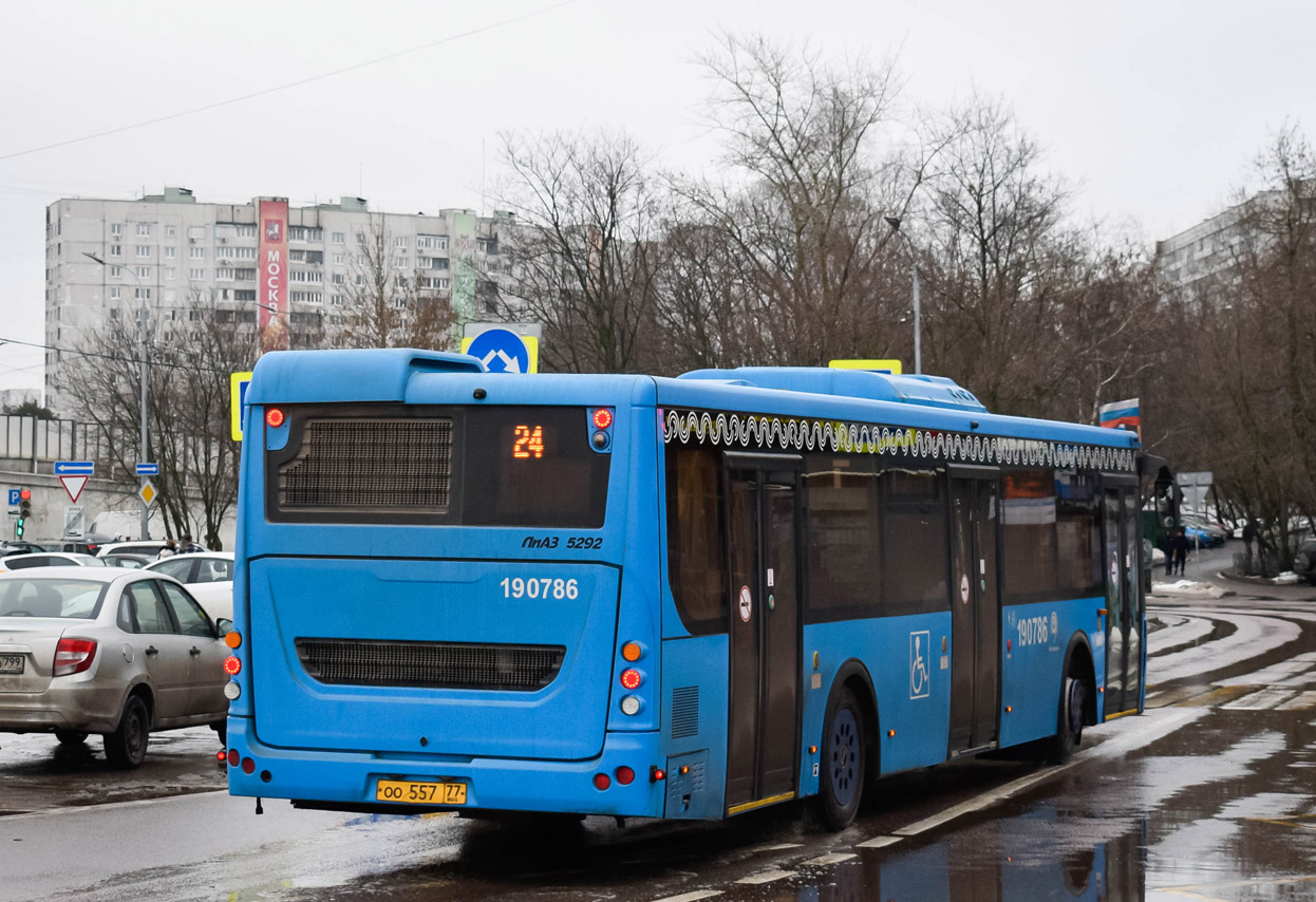 Москва, ЛиАЗ-5292.65 № 190786