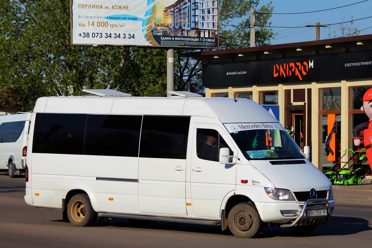 Одесская область, Mercedes-Benz Sprinter W904 413CDI № BH 3308 IP