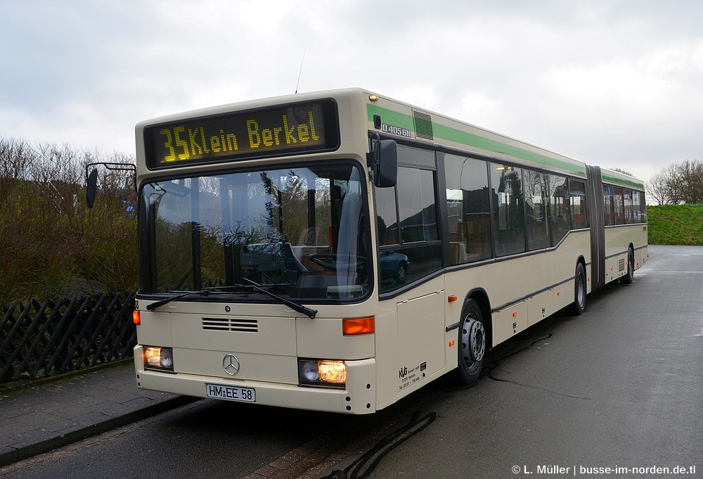 Нижняя Саксония, Mercedes-Benz O405GN2 № 58