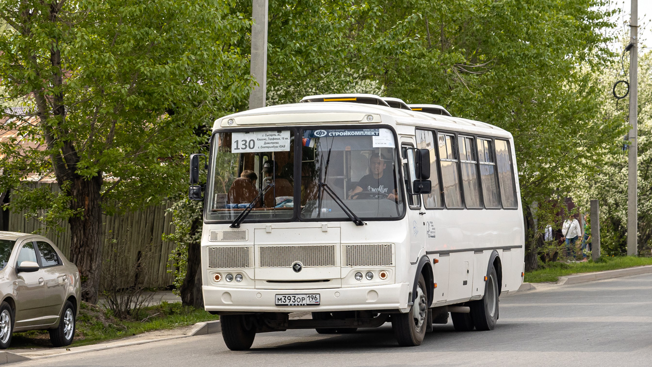 Свердловская область, ПАЗ-4234-05 № М 393 ОР 196