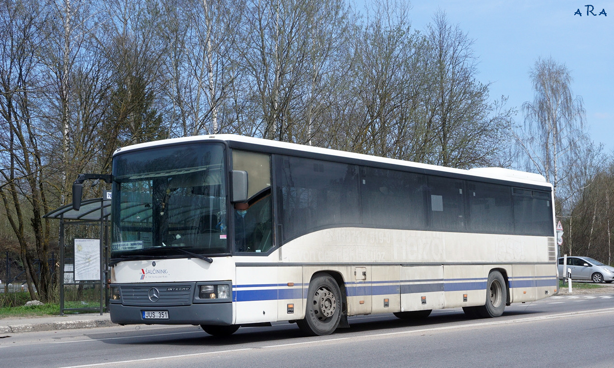 Литва, Mercedes-Benz O550 Integro № JUS 351