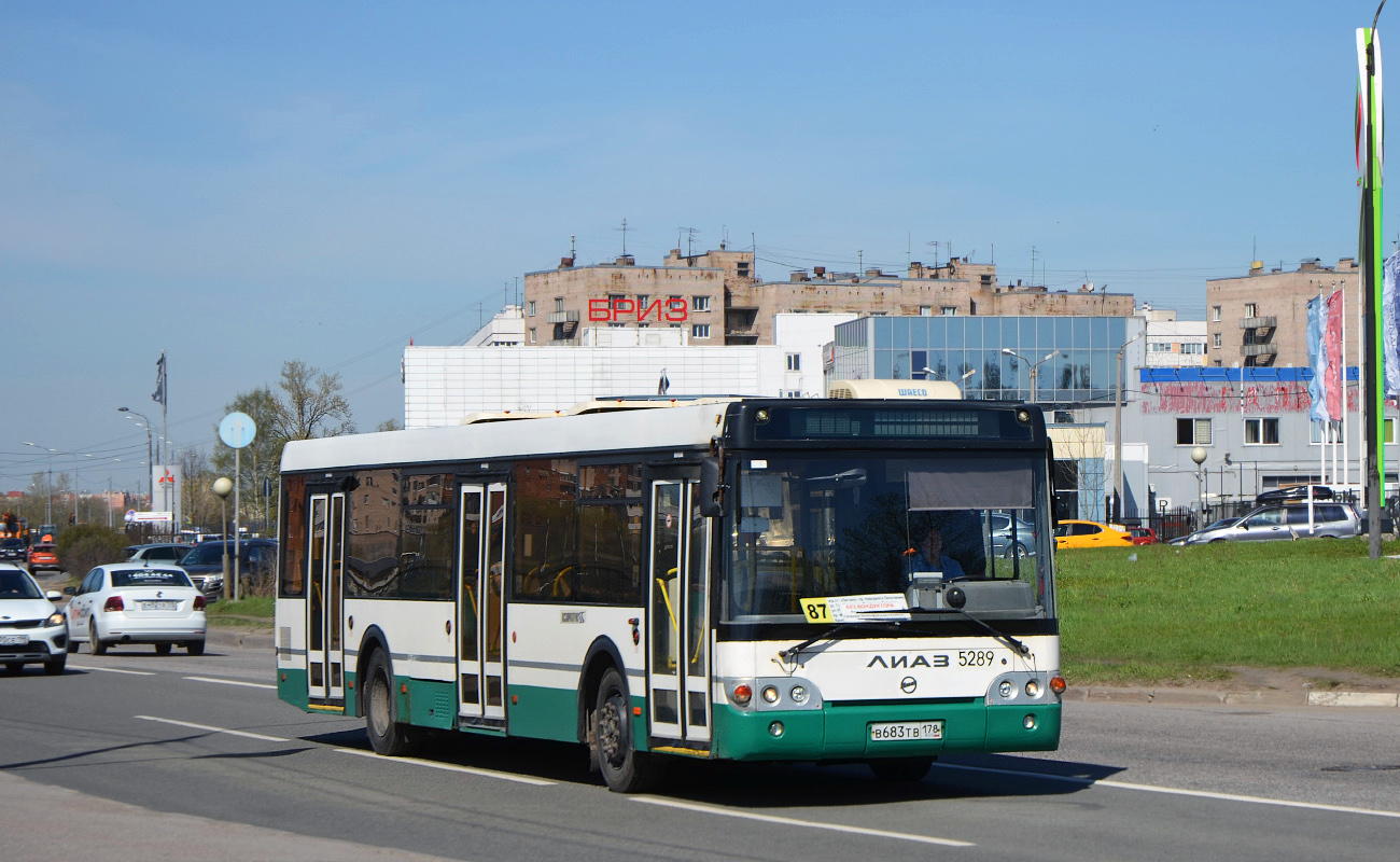 Санкт-Петербург, ЛиАЗ-5292.60 № 5289