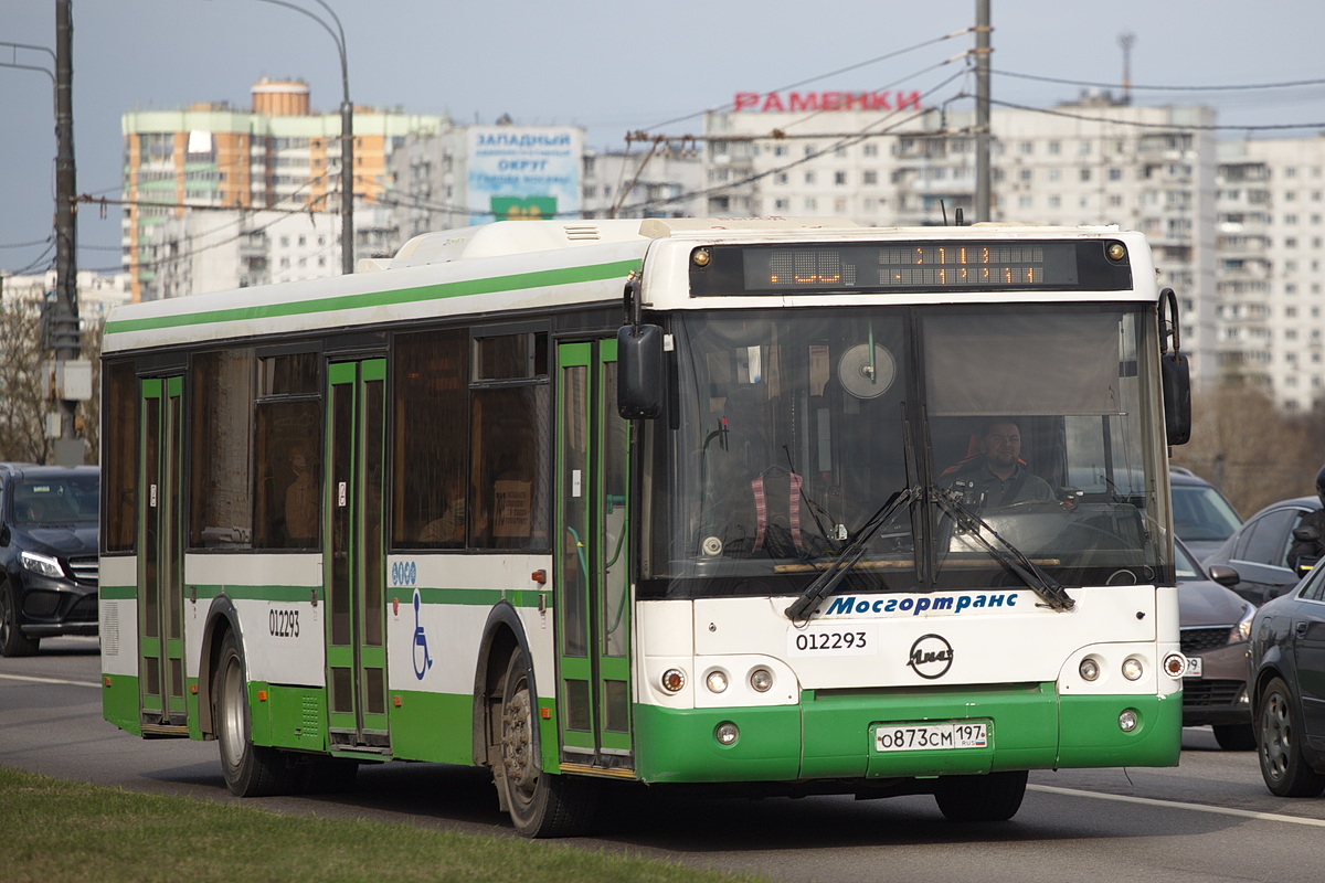 Москва, ЛиАЗ-5292.21 № 012293