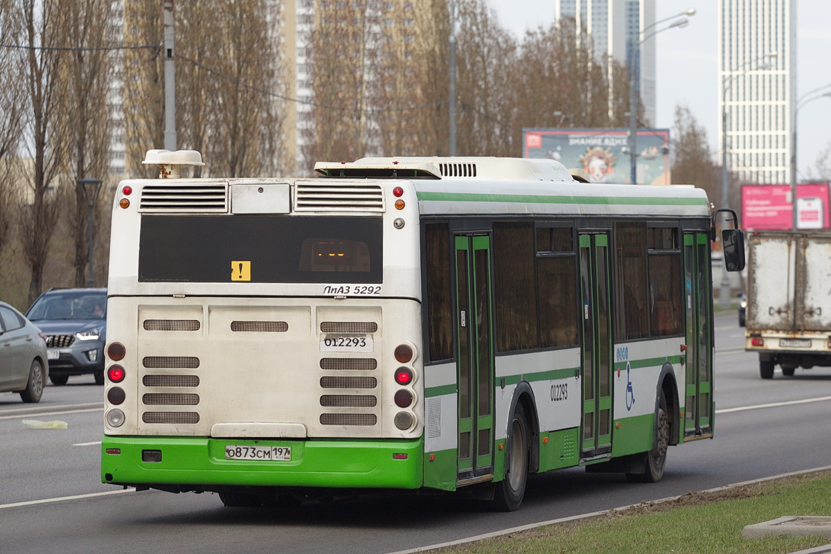 Москва, ЛиАЗ-5292.21 № 012293