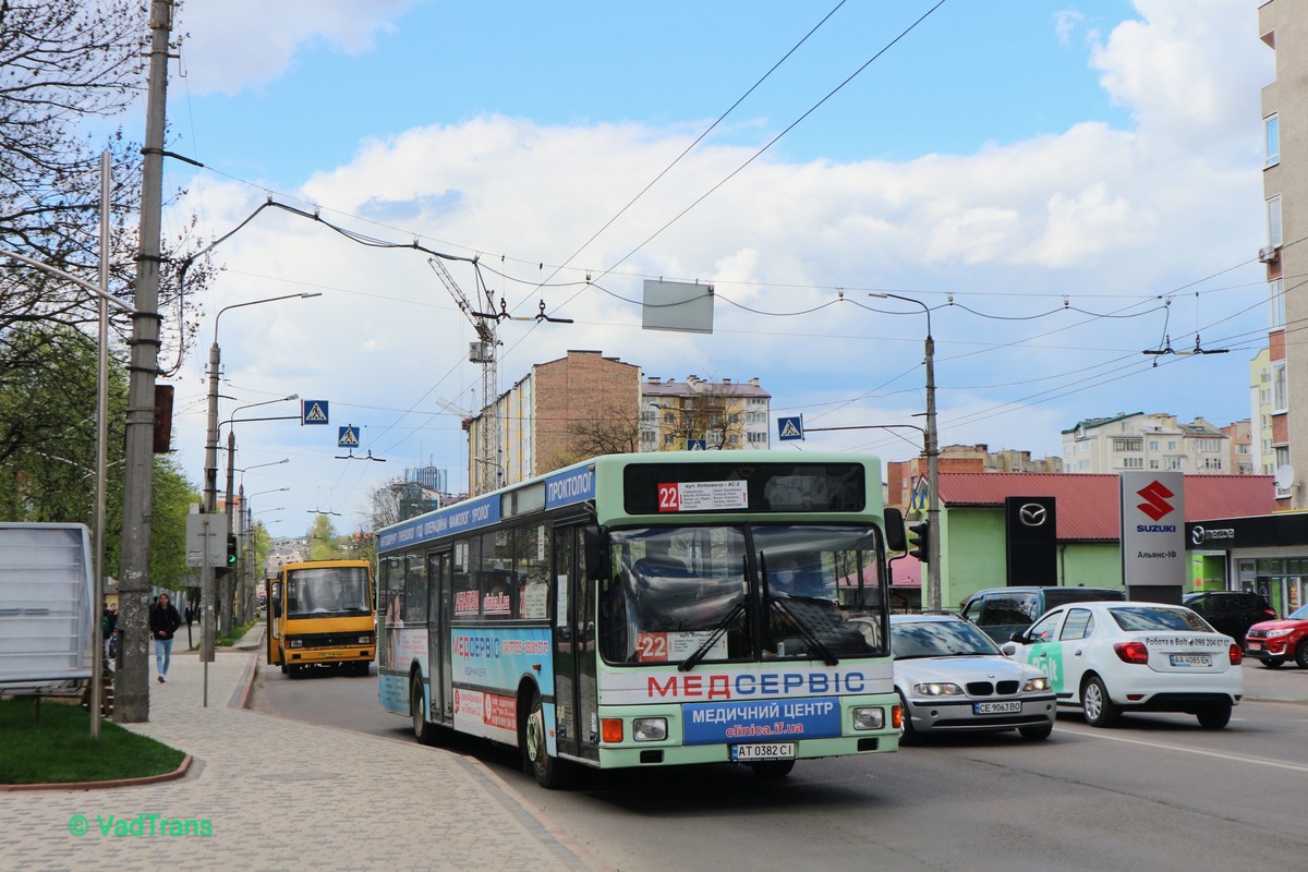 Ивано-Франковская область, MAN A12 EL262 № AT 0382 CI