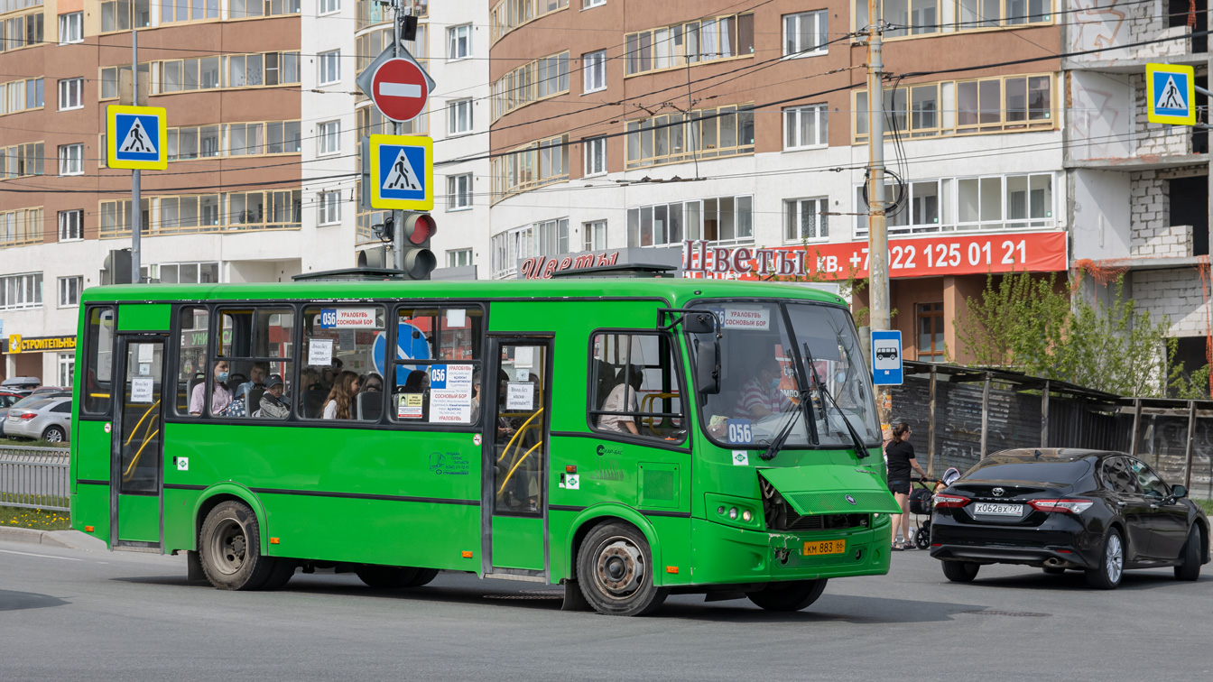 Свердловская область, ПАЗ-320412-14 "Вектор" № КМ 883 66