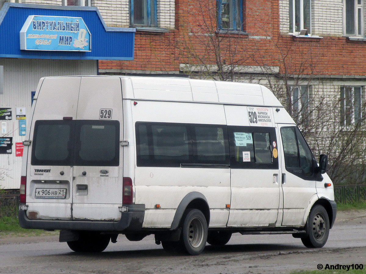 Чувашия, Нижегородец-222708  (Ford Transit) № К 906 НВ 21