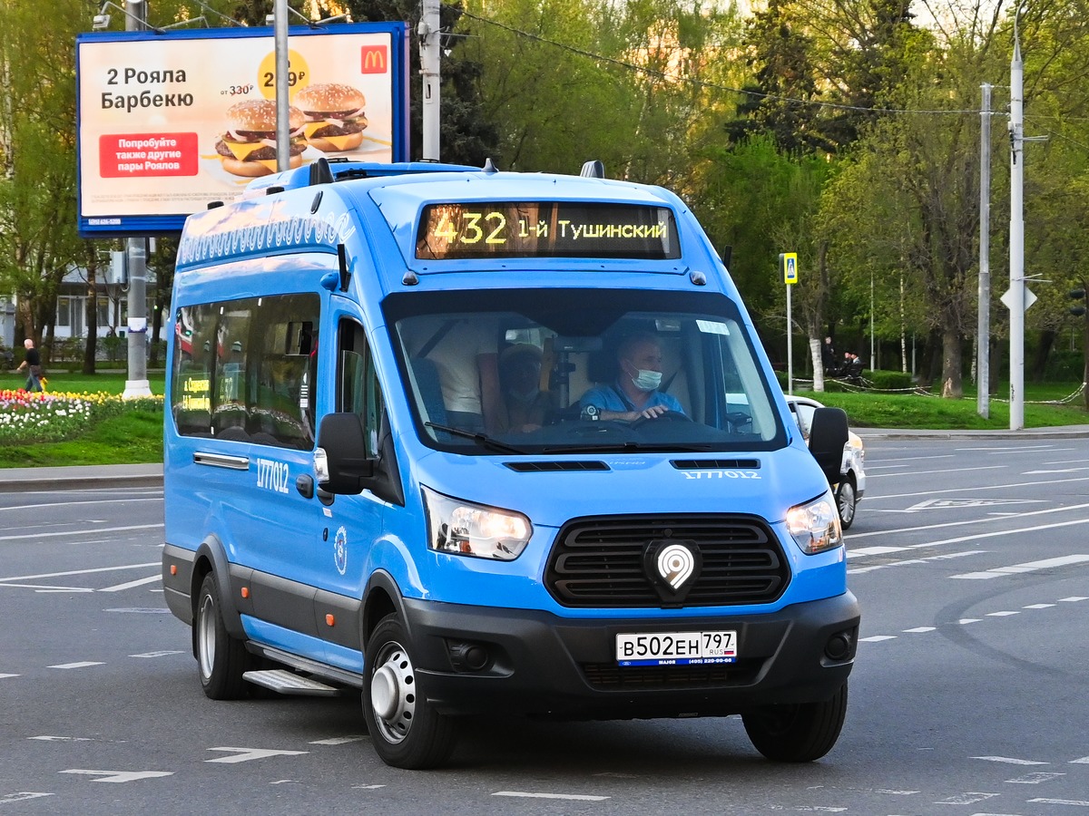 Москва, Нижегородец-222708 (Ford Transit FBD) № 1777012