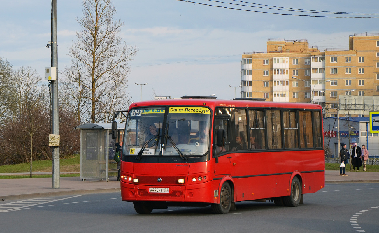 Ленинградская область, ПАЗ-320412-04 "Вектор" № А 448 НЕ 198