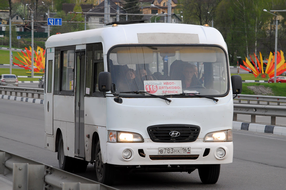 Bryansk region, Hyundai County SWB C08 (TagAZ) Nr. В 783 НК 161