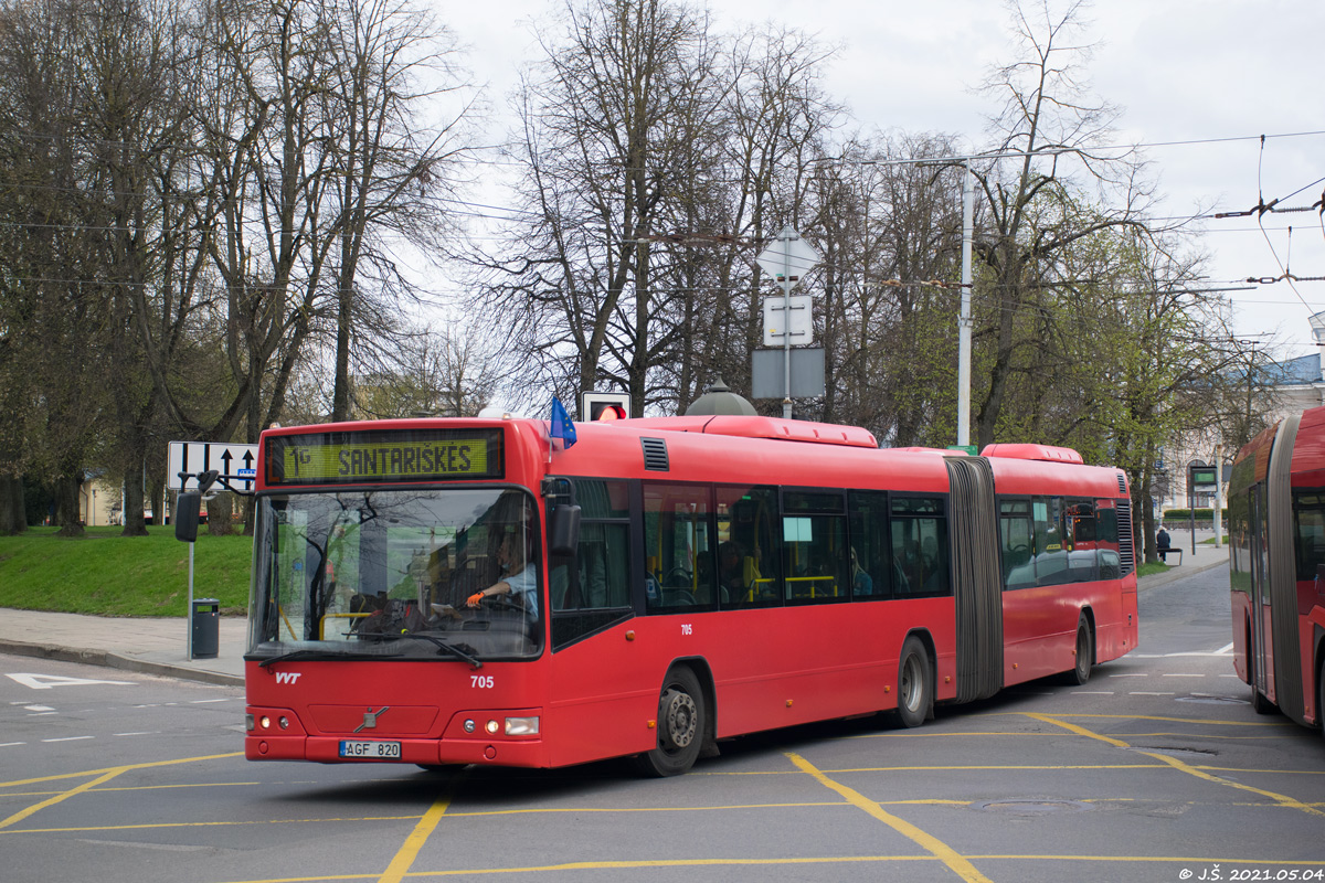 Литва, Volvo 7700A № 705