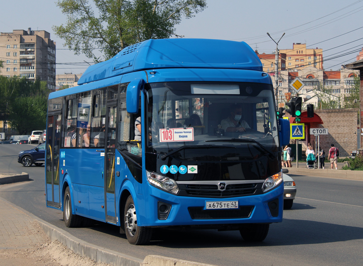 Кировская область, ПАЗ-320415-14 "Vector Next" № А 675 ТЕ 43