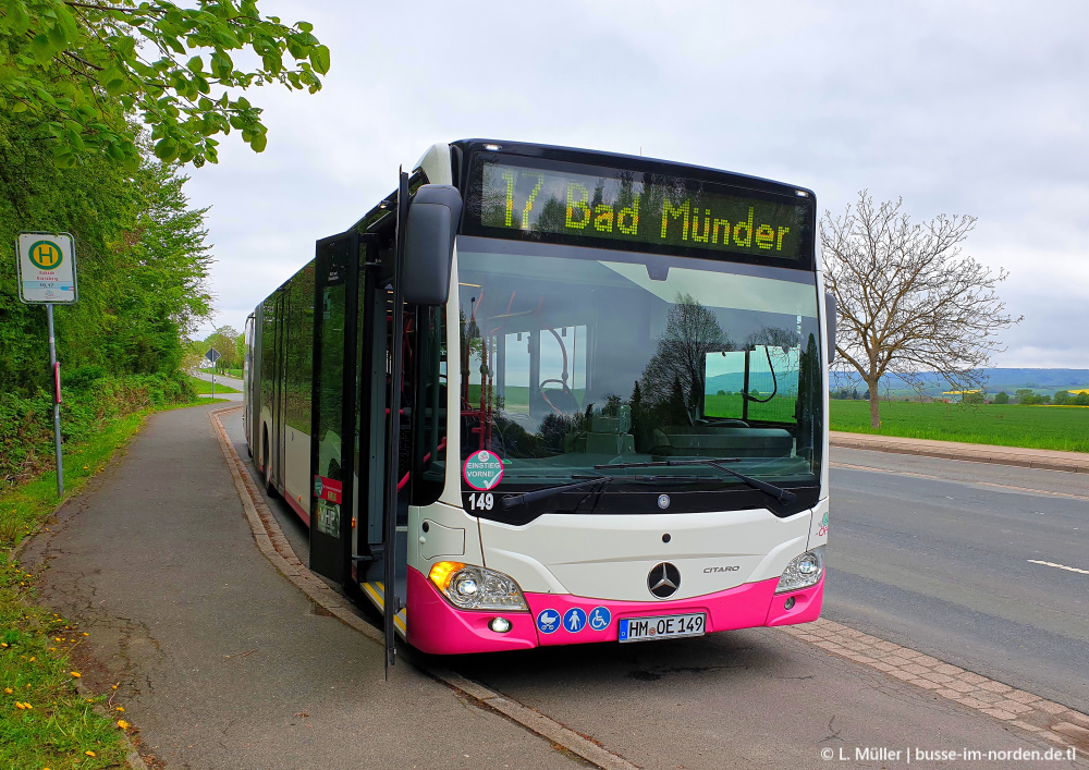 Dolní Sasko, Mercedes-Benz Citaro C2 G č. 149