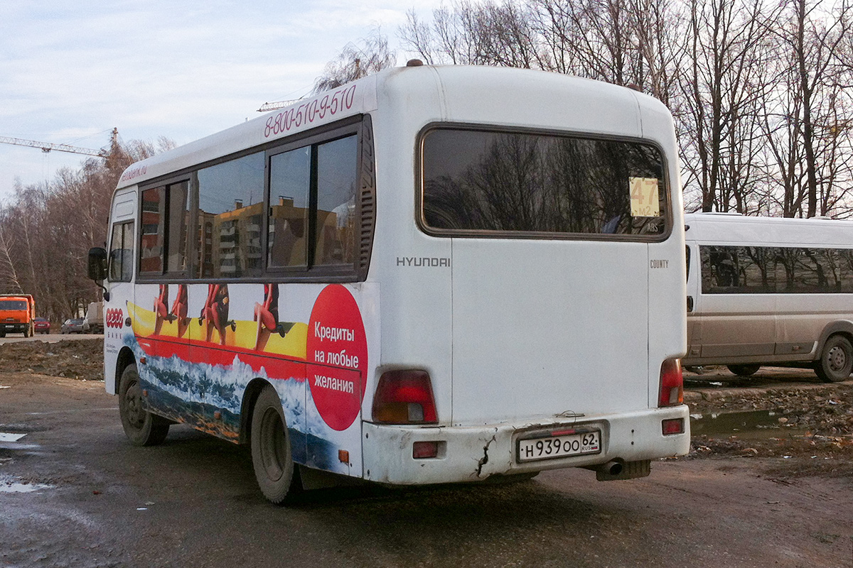 Рязанская область, Hyundai County SWB (ТагАЗ) № Н 939 ОО 62