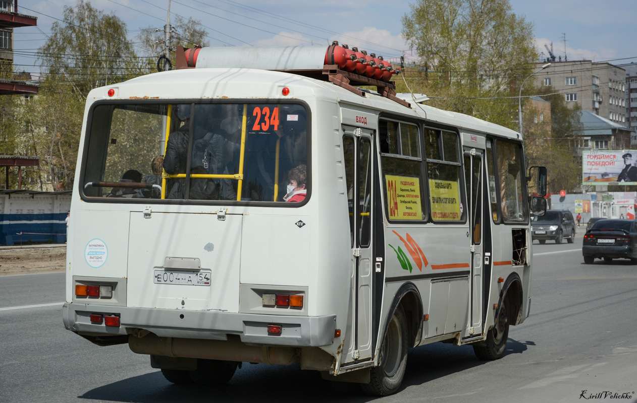 Новосибирская область, ПАЗ-32054 № Е 004 НА 154