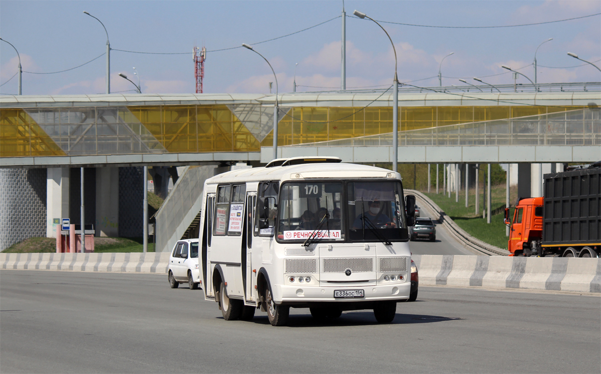 Новосибирская область, ПАЗ-32054 № Е 336 ОС 154